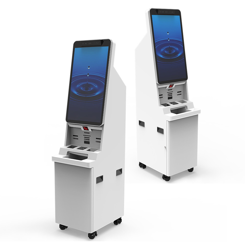 32 Self-Service Ticketing Kiosk Bibliothèque QR Code Self Checkout Machine